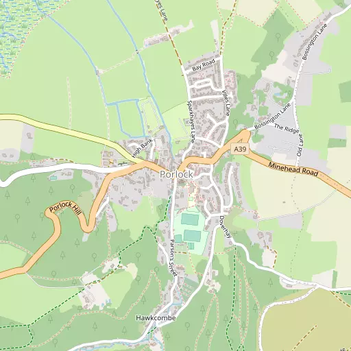 Map of Porlock