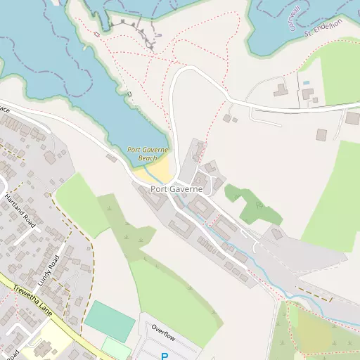 Map of Port Gaverne