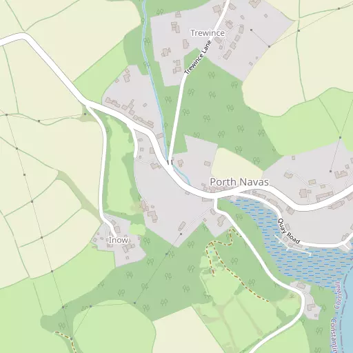 Map of Port Navas