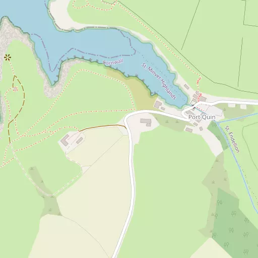 Map of Port Quin
