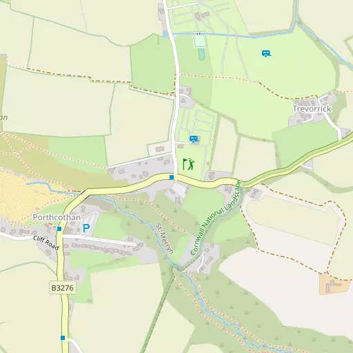 Map of Porthcothan