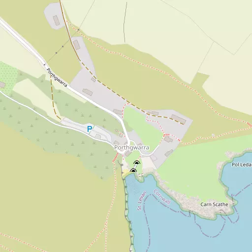 Map of Porthgwarra