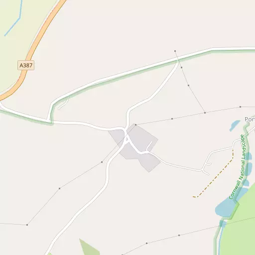 Map of Portlooe