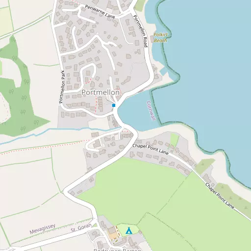 Map of Portmellon