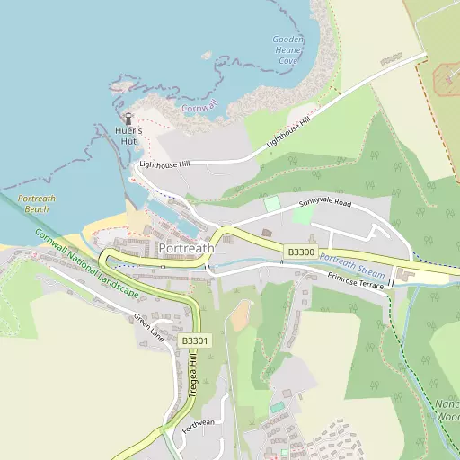 Map of Portreath