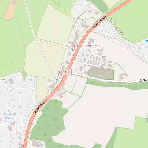 Map of Potters Hill