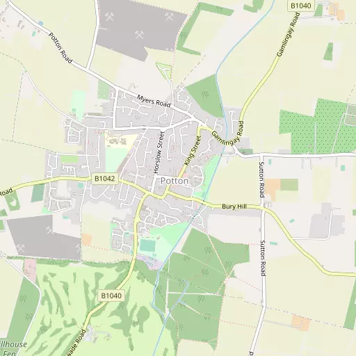 Map of Potton