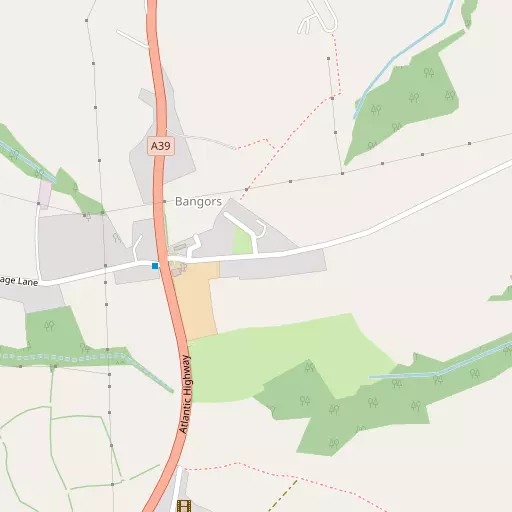 Map of Poundstock
