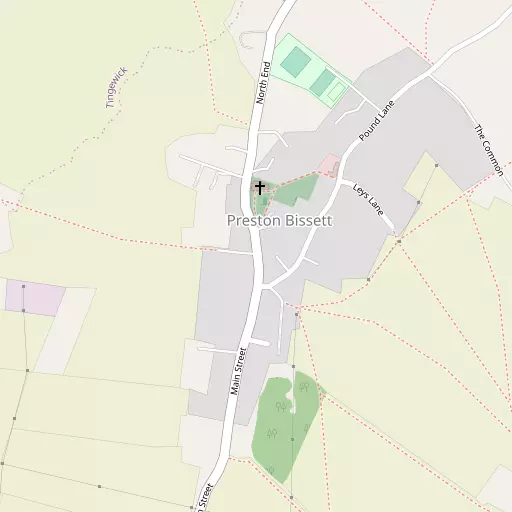 Map of Preston Bissett