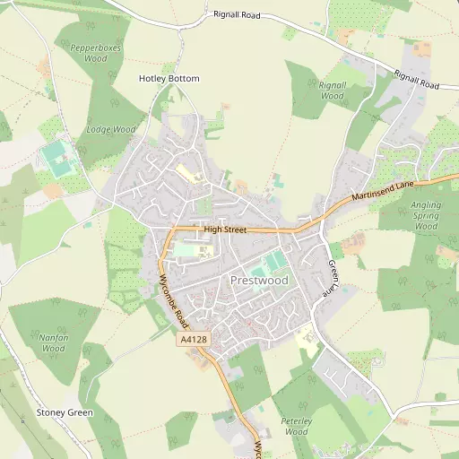 Map of Prestwood