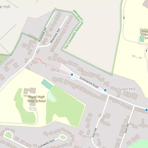 Map of Primrose Hill