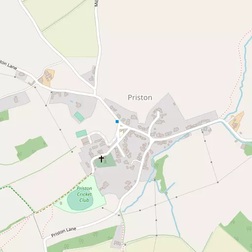Map of Priston