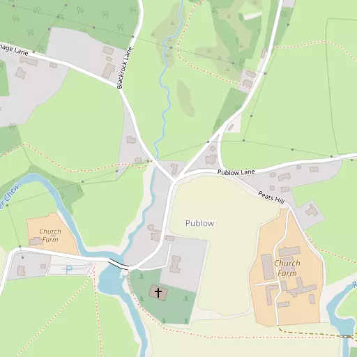 Map of Publow
