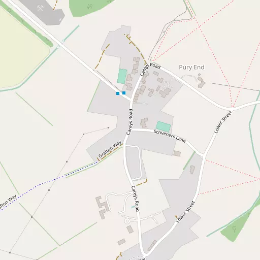 Map of Pury End