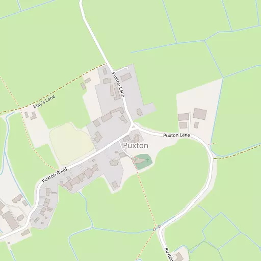 Map of Puxton