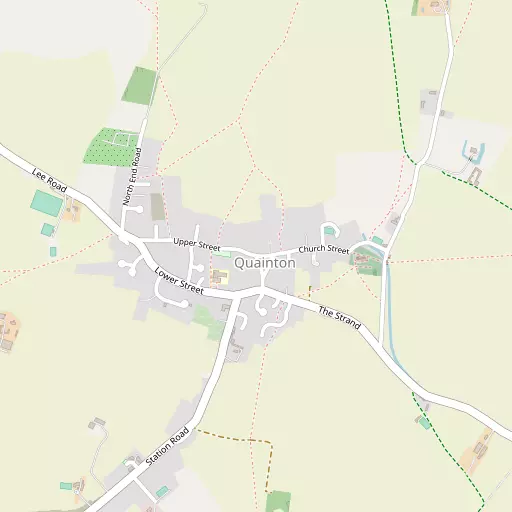 Map of Quainton