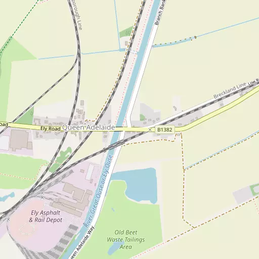 Map of Queen Adelaide