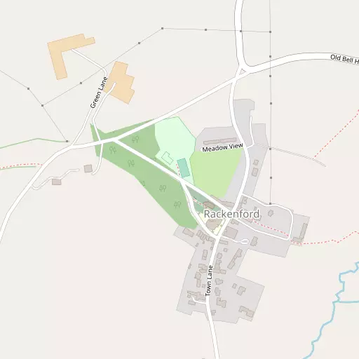 Map of Rackenford