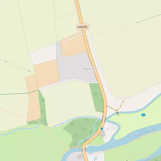 Map of Radcot