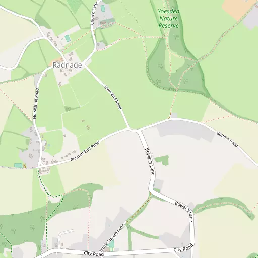 Map of Radnage
