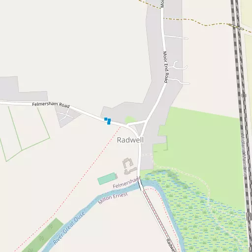 Map of Radwell