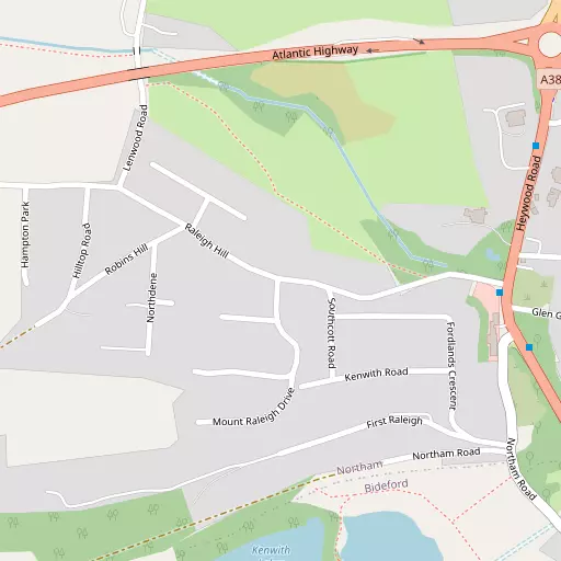 Map of Raleigh Estate