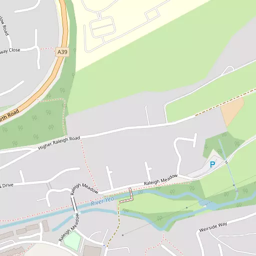Map of Raleigh