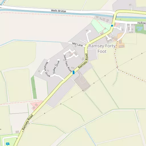 Map of Ramsey Forty Foot