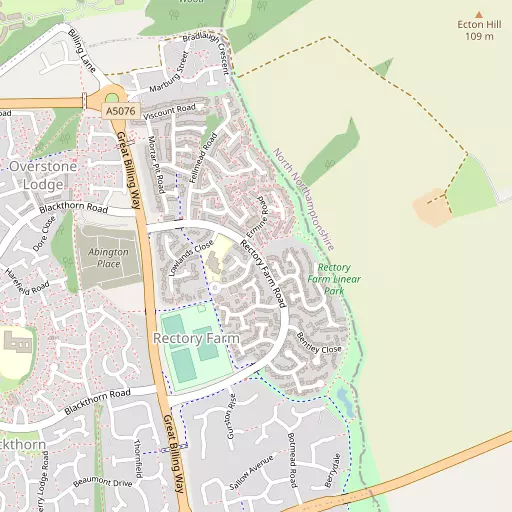 Map of Rectory Farm