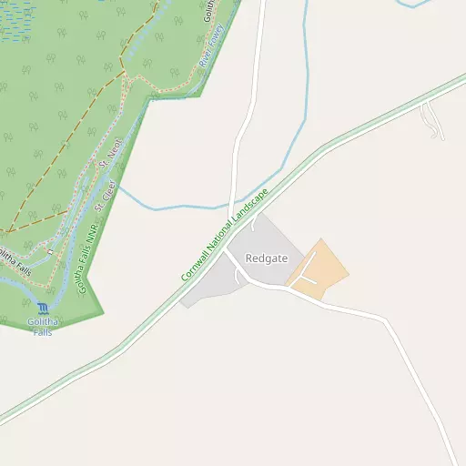 Map of Redgate