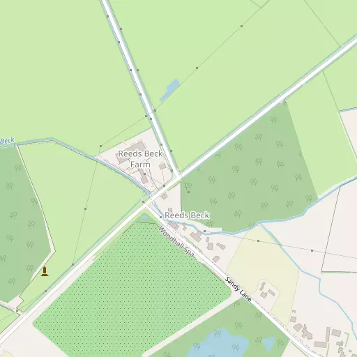 Map of Reeds Beck