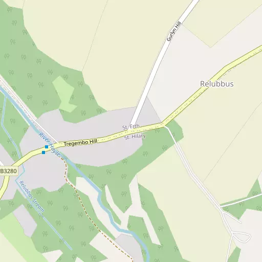 Map of Relubbus