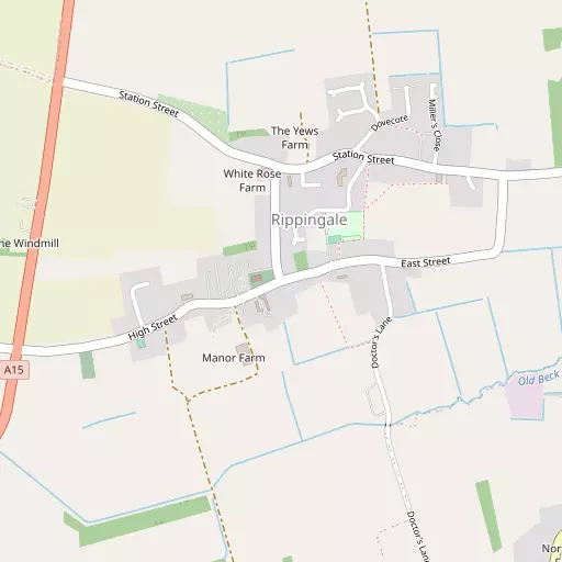 Map of Rippingale