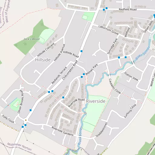 Map of Riverside