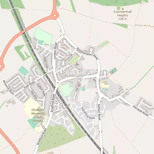 Map of Roade