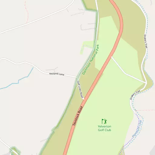 Map of Roborough Down