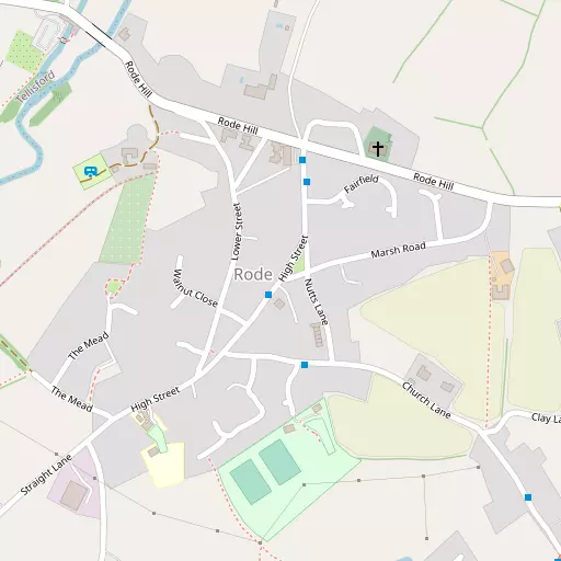 Map of Rode
