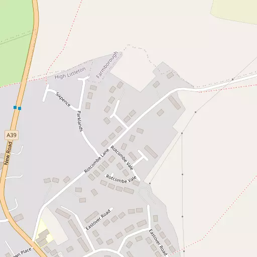 Map of Rotcombe