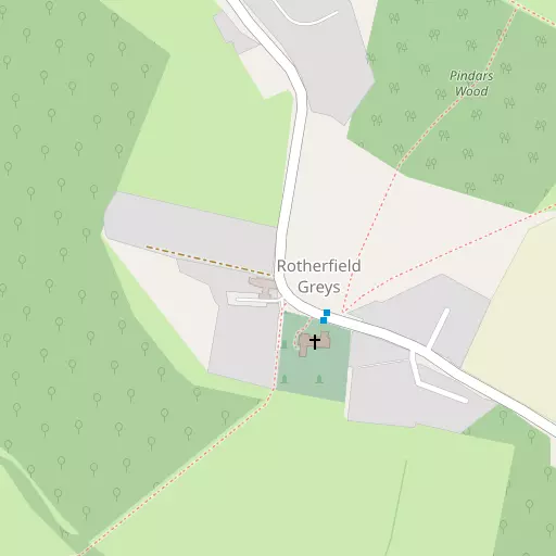 Map of Rotherfield Greys