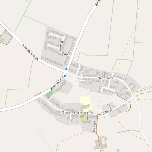 Map of Rothersthorpe
