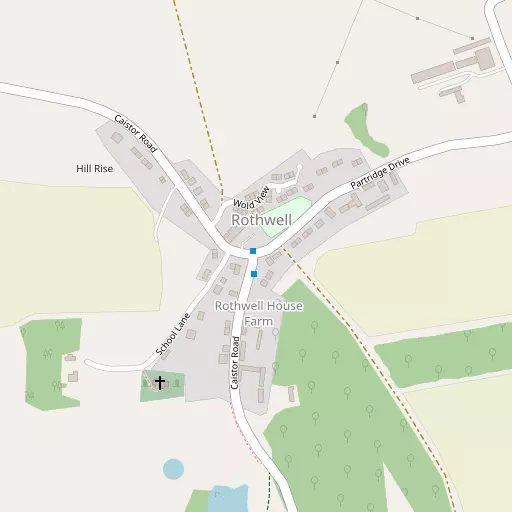 Map of Rothwell