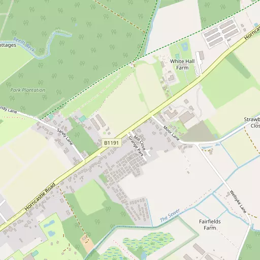 Map of Roughton Moor