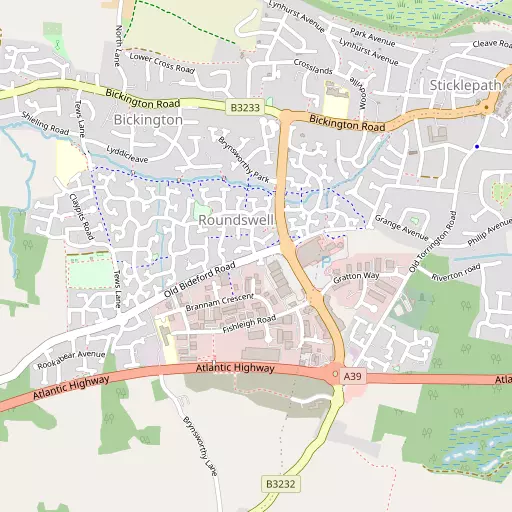 Map of Roundswell