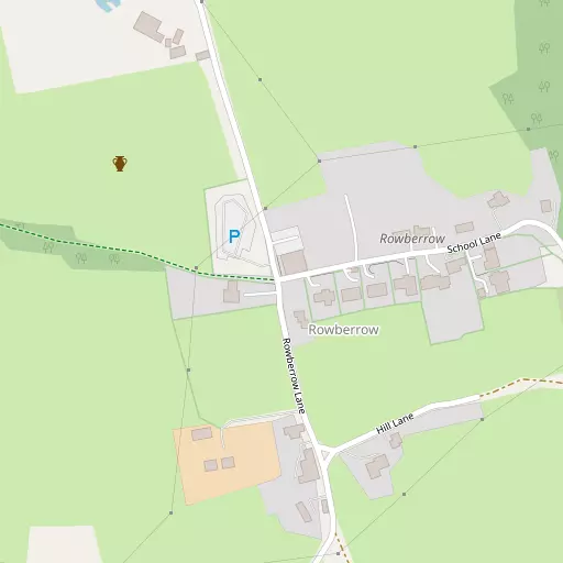 Map of Rowberrow