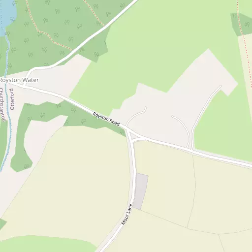 Map of Royston Water