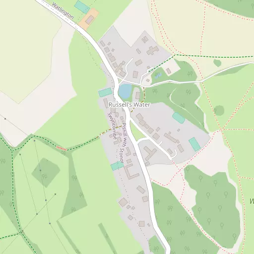 Map of Russell's Water
