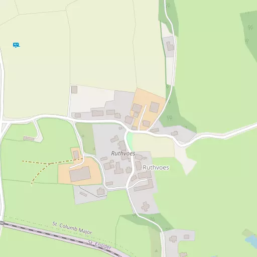 Map of Ruthvoes