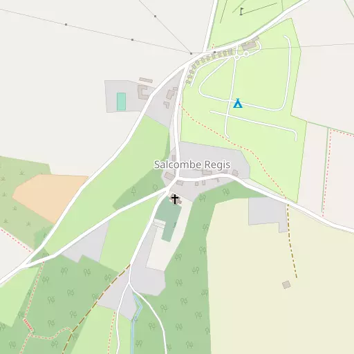 Map of Salcombe Regis