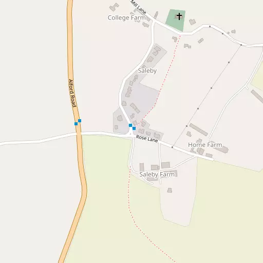 Map of Saleby