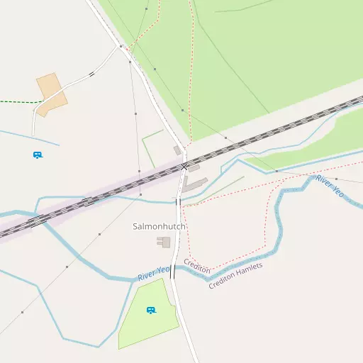 Map of Salmonhutch
